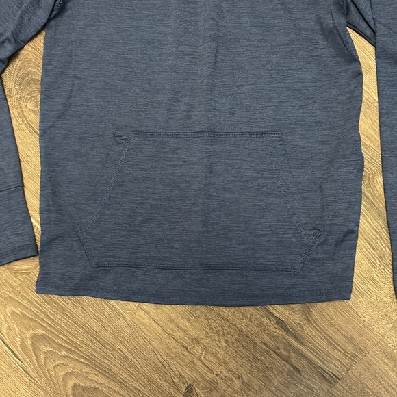 Lands’ End Boys lightweight hooded shirt Size M - Picture 2 of 5